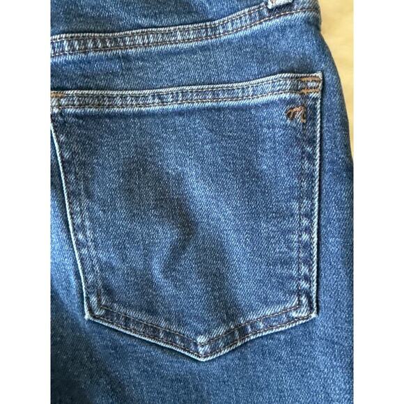 Madewell The Perfect Vintage Crop Jean Medium Wash Women's Sz 27” Raw Hem - Picture 9 of 12